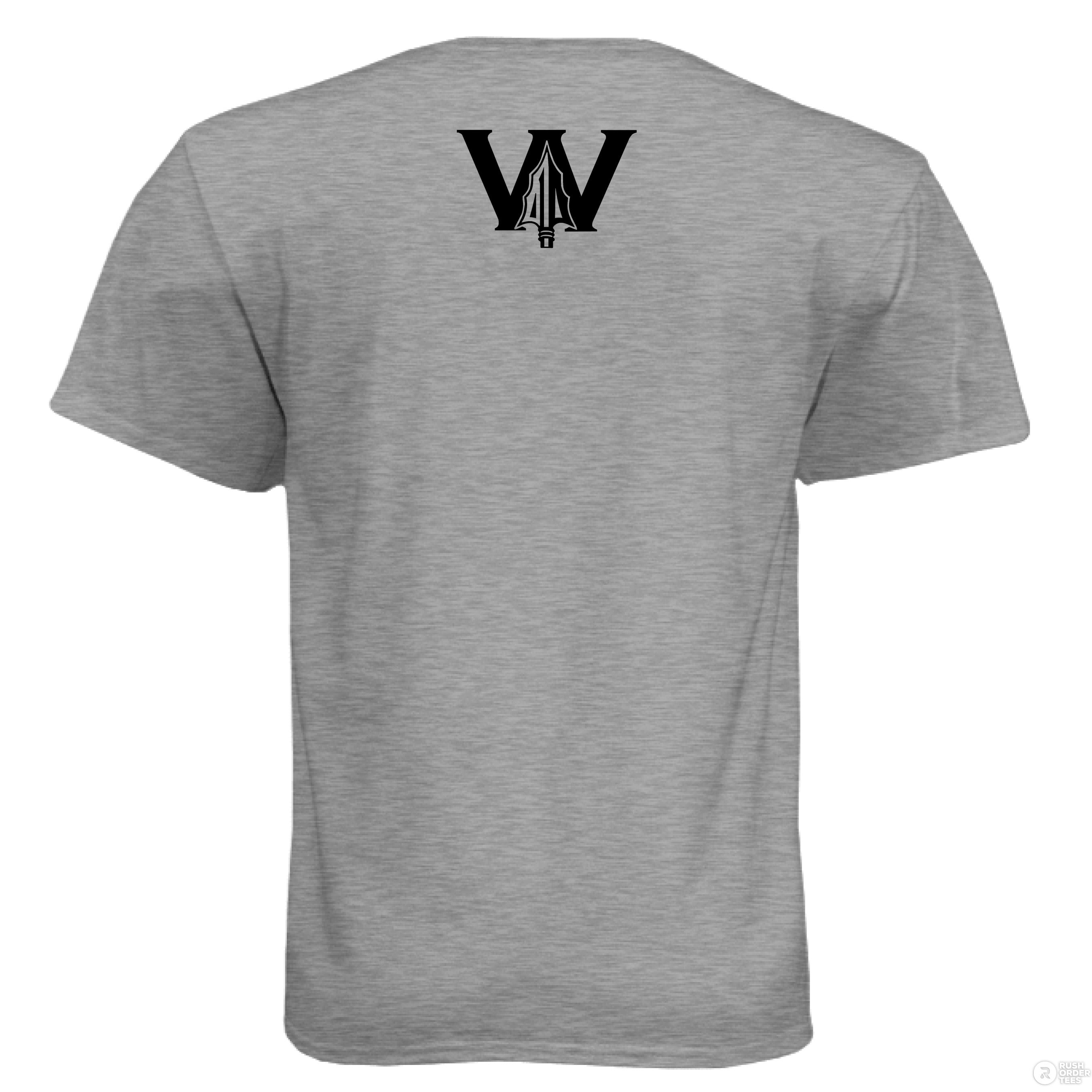 Dark Heather Grey (60/40) - BACK