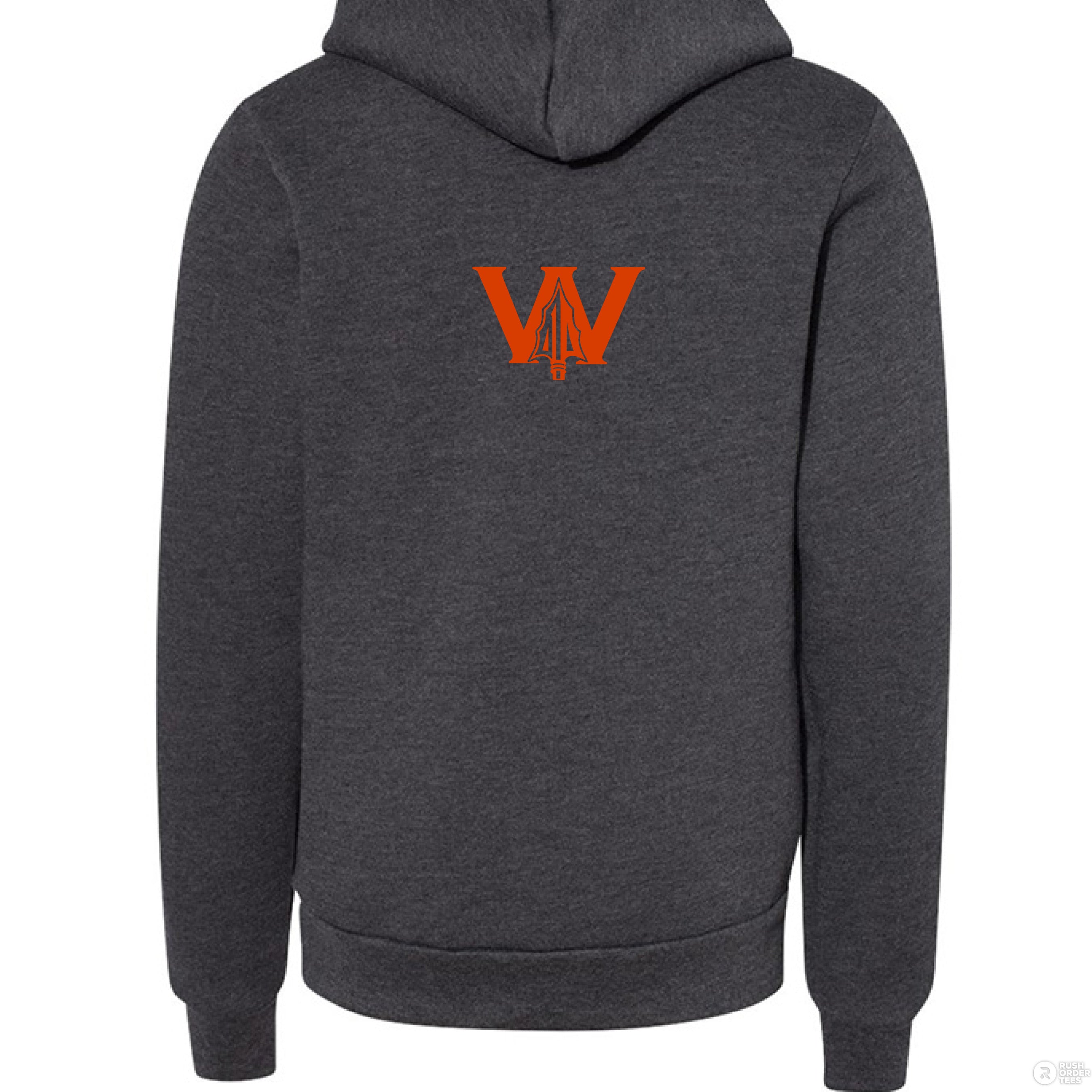 DARK GRY HEATHER - BACK