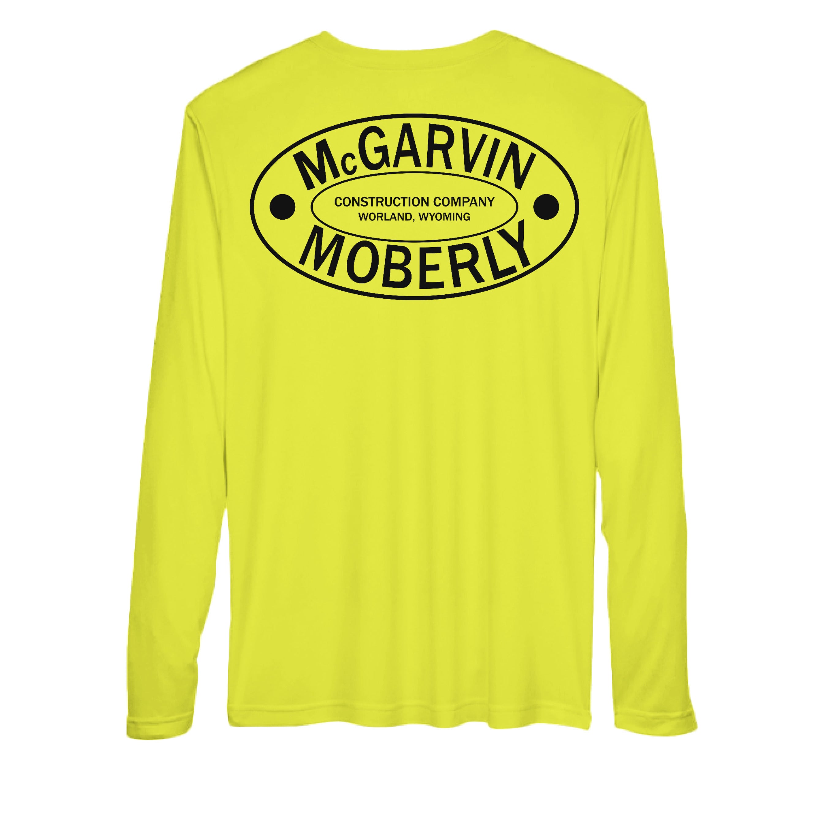 SAFETY YELLOW - BACK