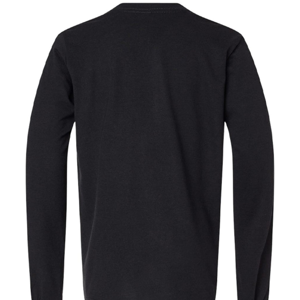 Solid Black Triblend - BACK