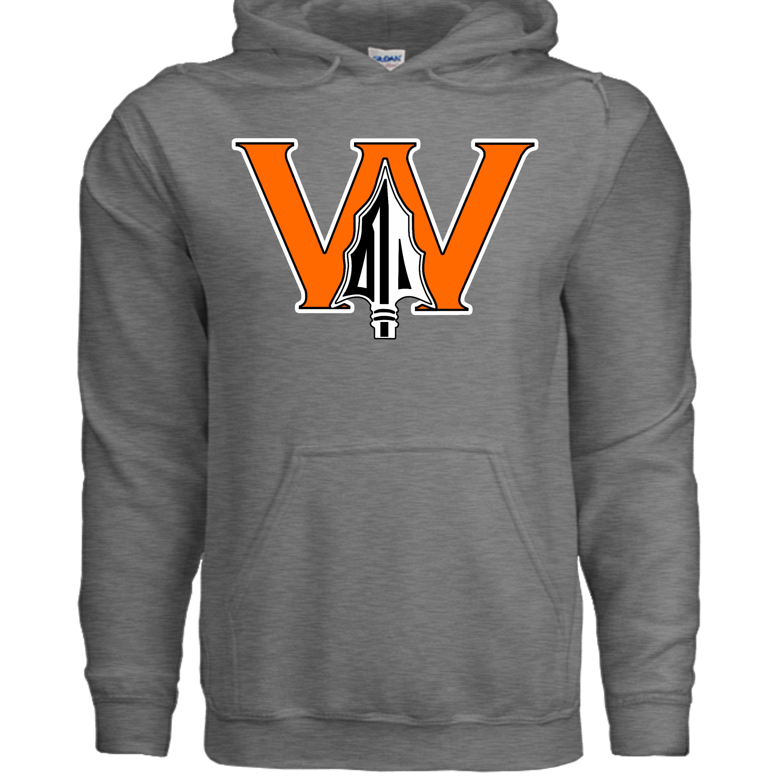GRAPHITE HEATHER - G185 - FRONT